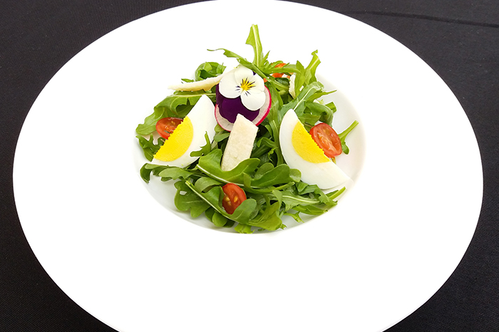 沙拉-意大利芝麻菜干酪沙拉有機香醋汁A